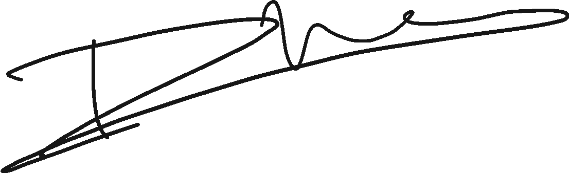 Dhanush Vardhan's signature