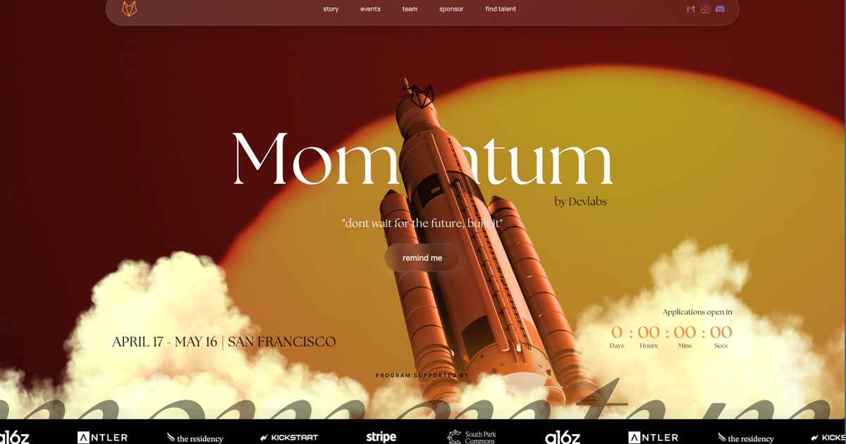 Momentum by DevLabs program artwork